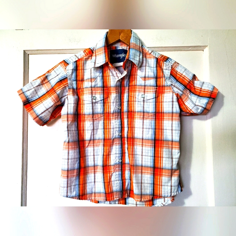 Wrangler Kids Western Shirt🤠🐎100% Cotton